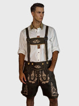 Rusty Tobacco Bavarian Lederhosen for Men (Herren Trachten)