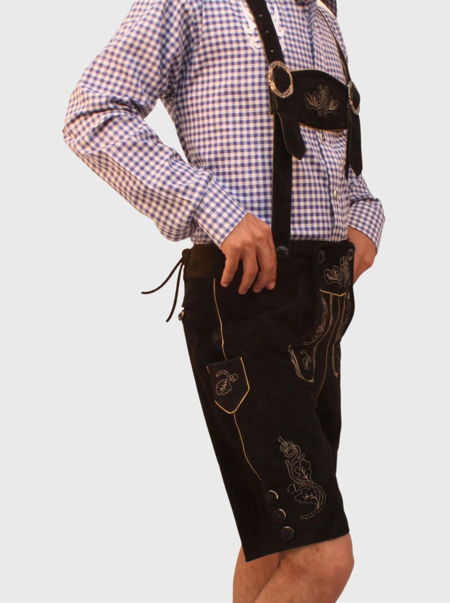 Traditional German Lederhosen for Men in Black Forest