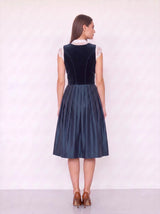Alpine Petrol Velvet Copper Radiance Dirndl