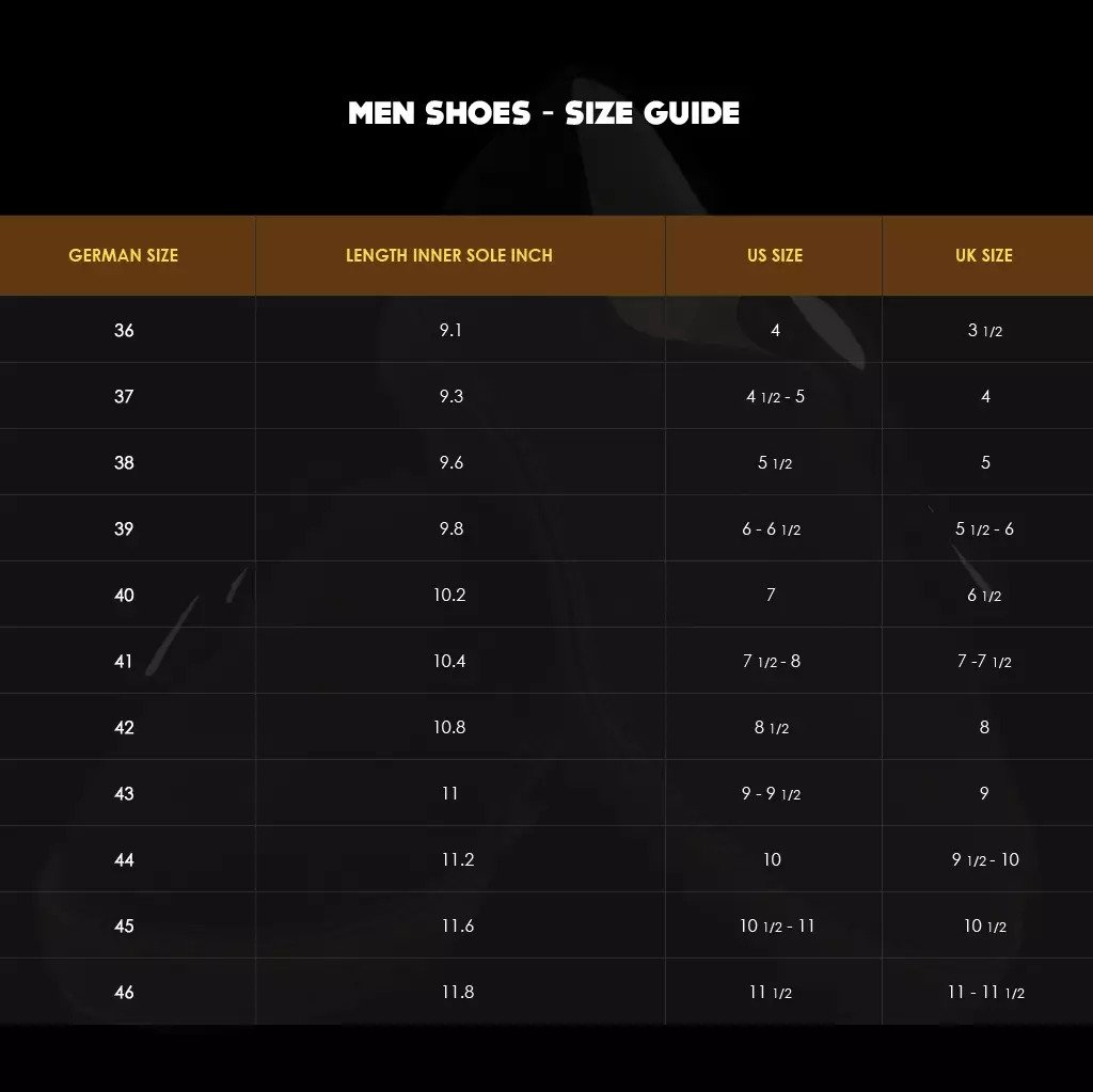 Size guide