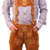 Bavarian Bundhosen Lavishing Gold Brown