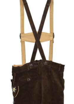 Floral Women's German Lederhosen Embroidered