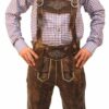 Bundhosen Knee Length Trousers Wild Brown