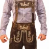 Trachten Short Lederhosen Wild Brown