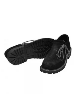Traditional Black Embroidered Shoes 3